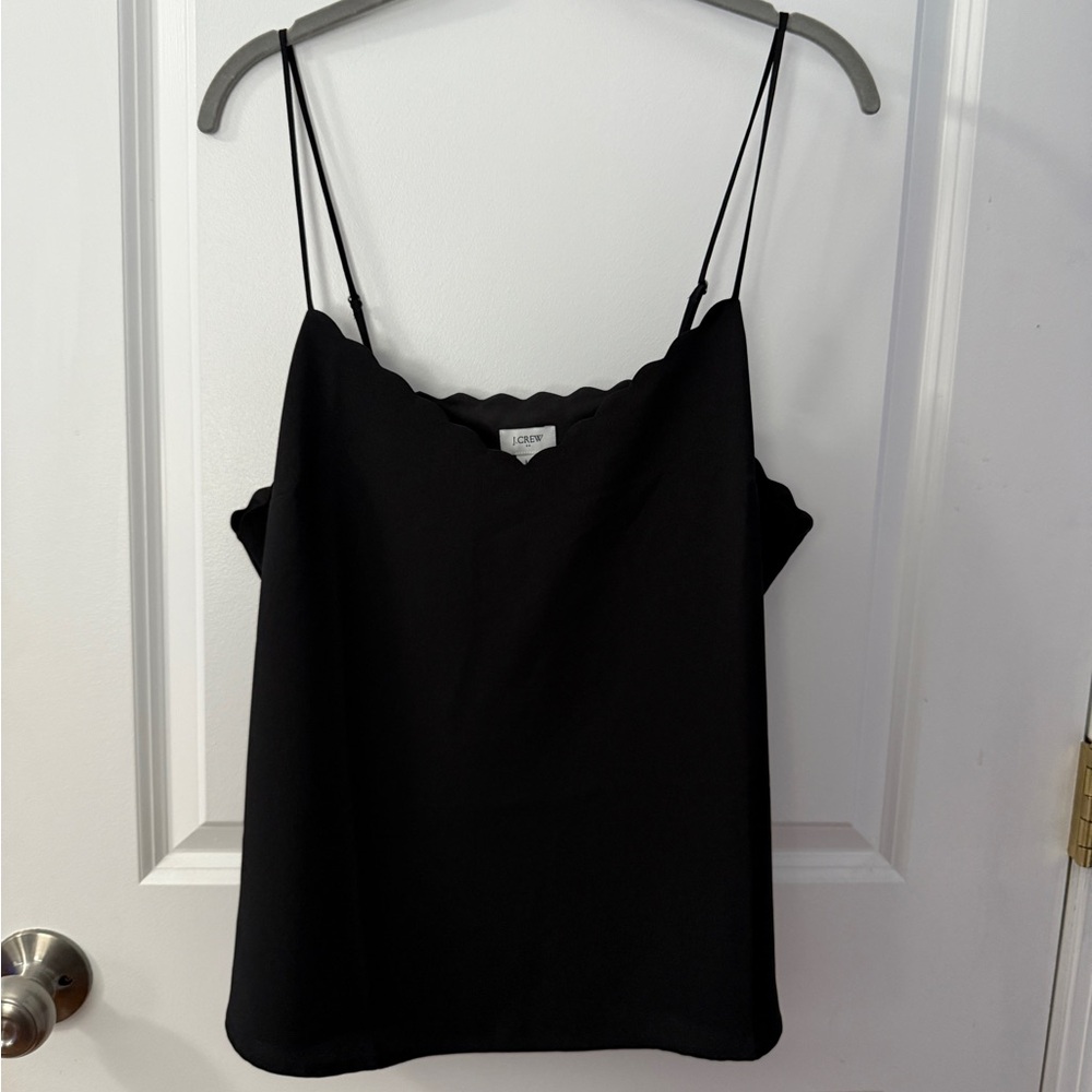 NWT J Crew Scalloped Tank
